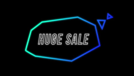 Huge-Sale-advertisement-in-Retro-Eighties-concept