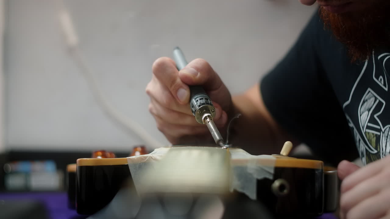 Guitar Repair in Progress