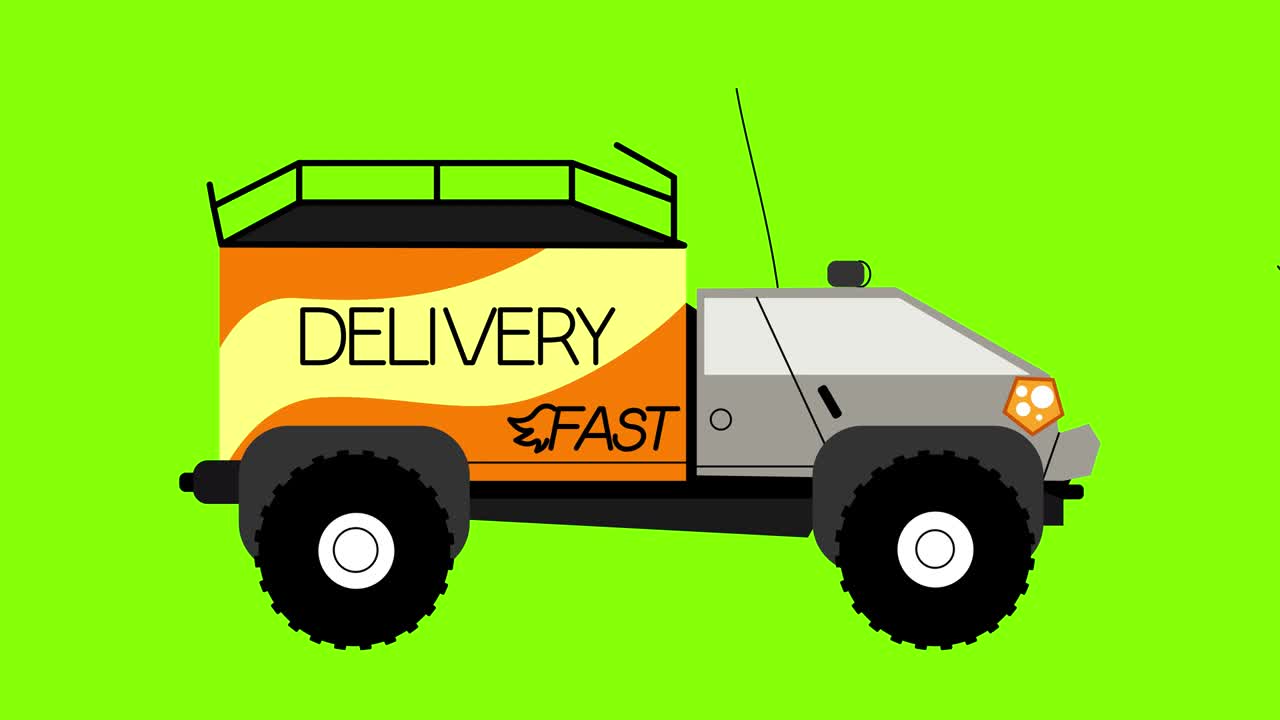 배달을 위한 미래의 운송