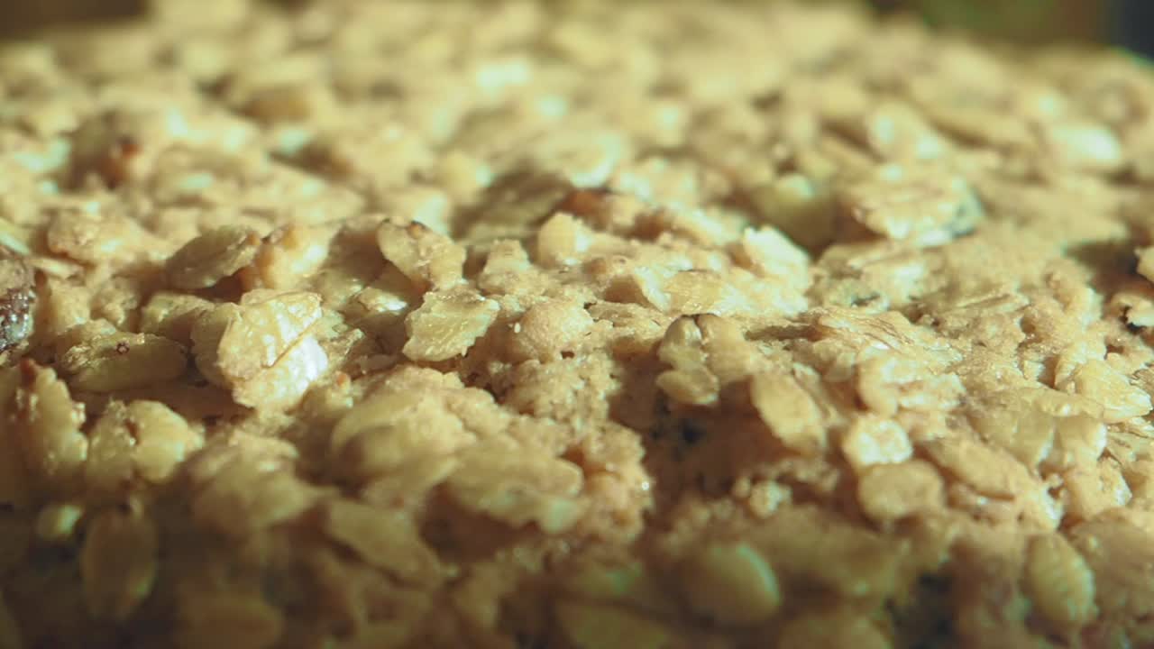 Oatmeal Cookie Close-Up