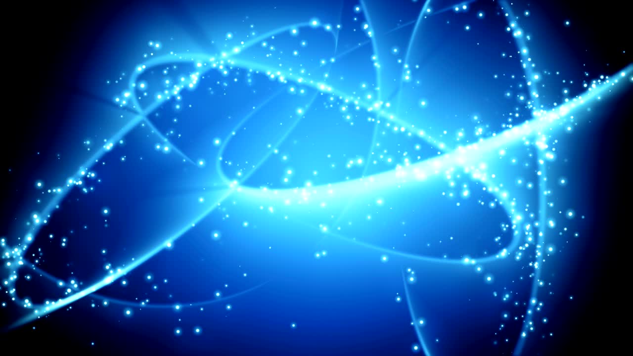 파란색 입자 줄무