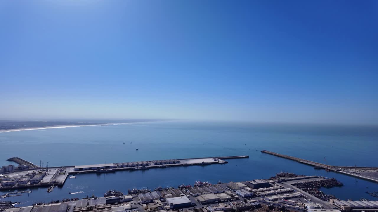 Agadir commercial marina port industrial trade Morocco North Africa Atlantic coast