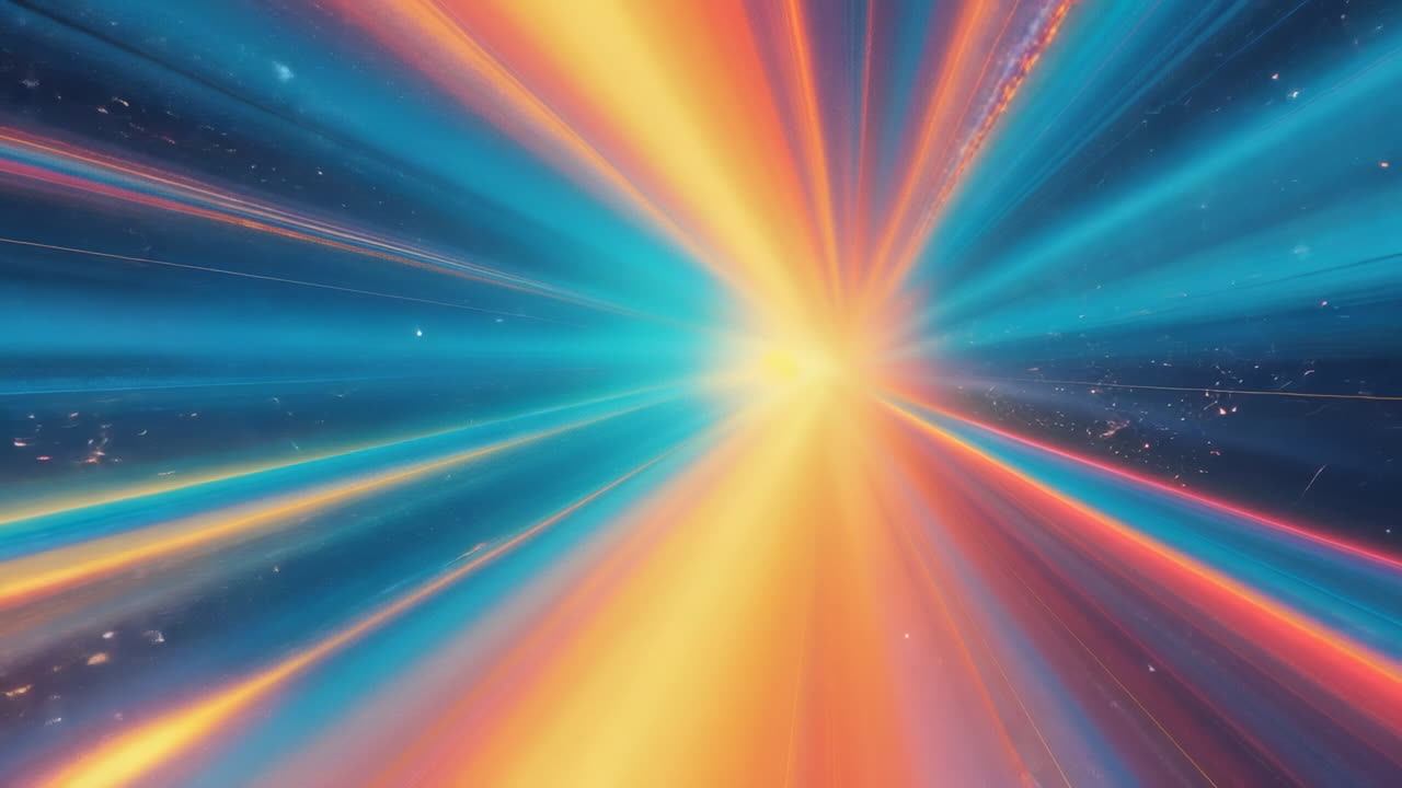 Abstract Hyperspace Warp Speed Light Tunnel