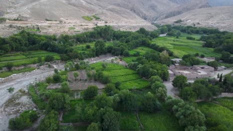 a verdant valley located in hesarak district