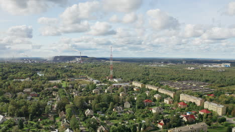 Industrial-town-with-polluting-factory-in-background