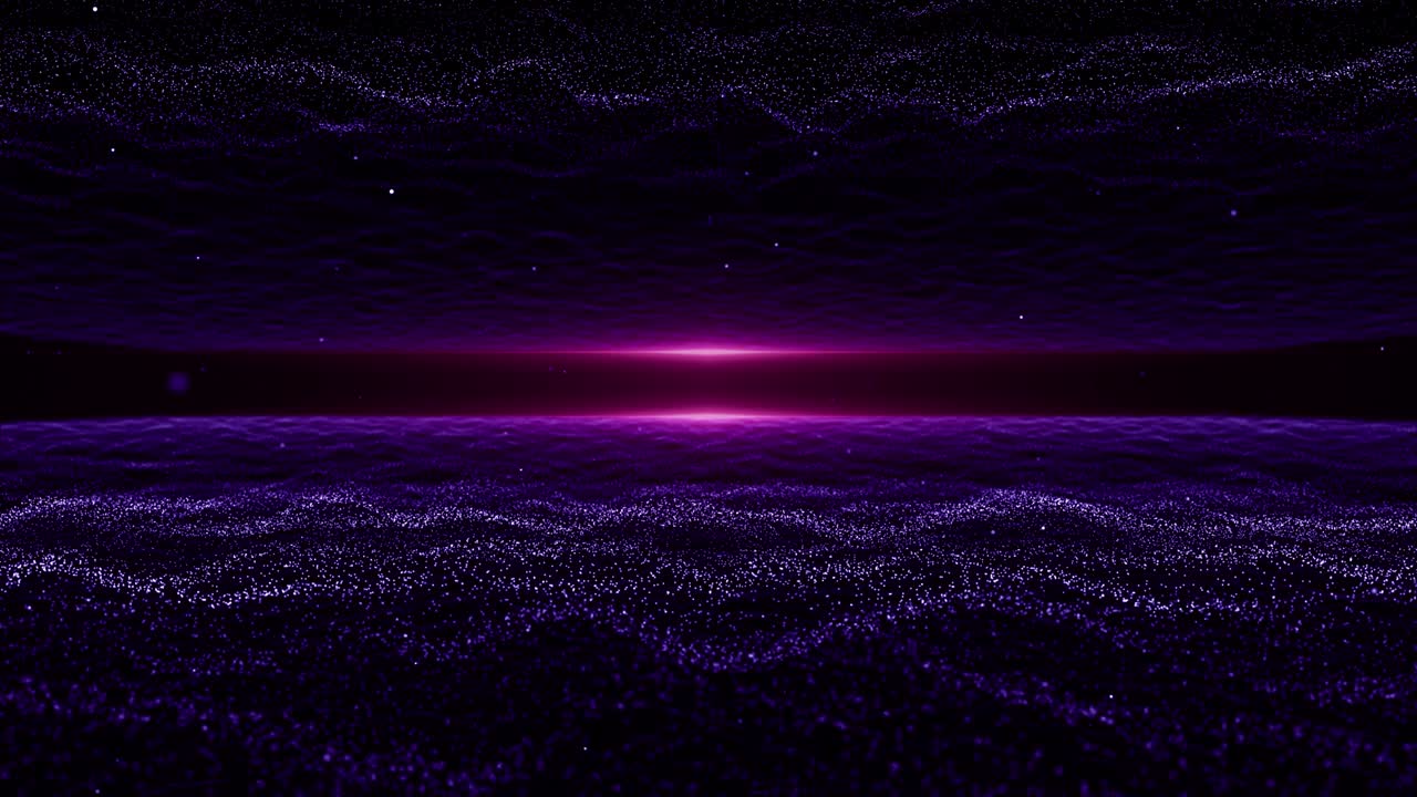Particles dust abstract light bokeh motion titles cinematic background loop