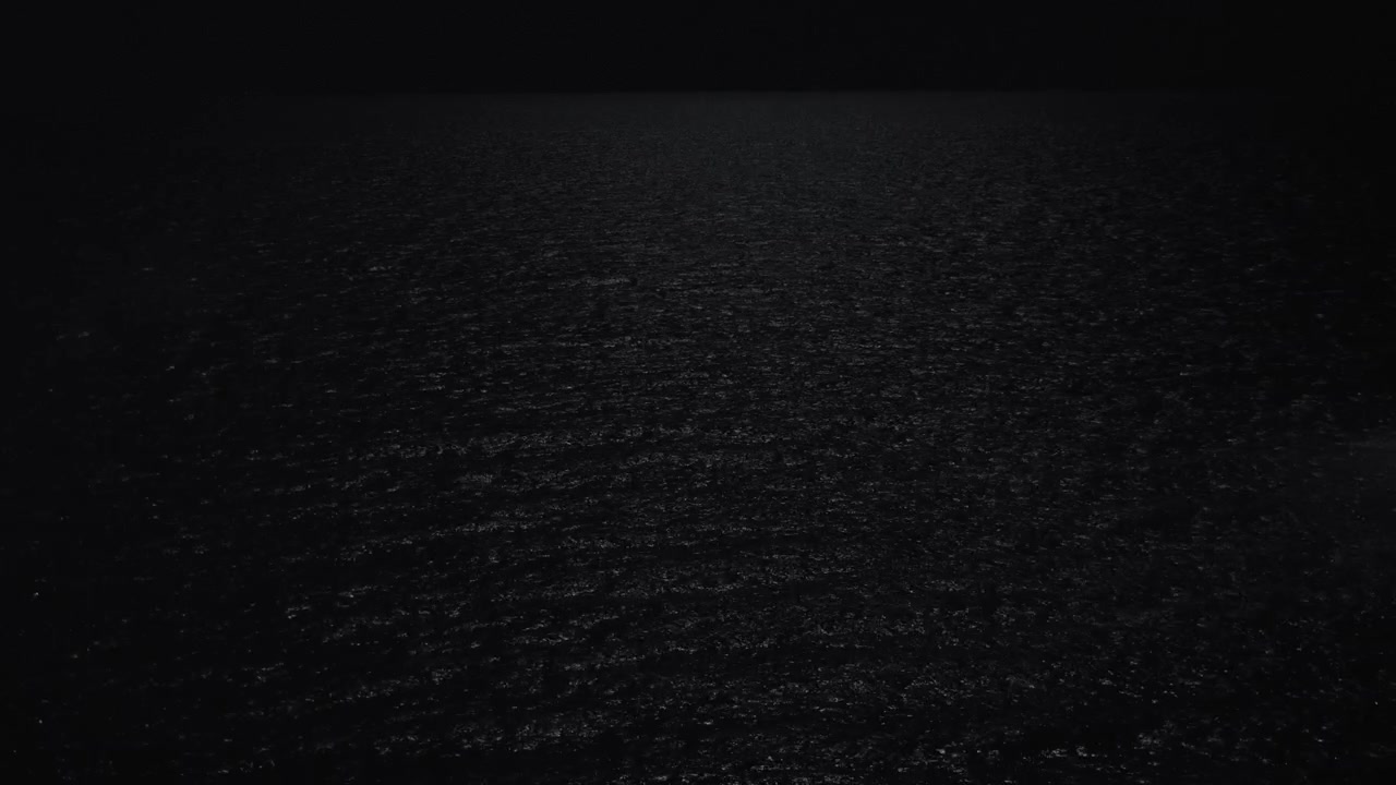 夜の海の景色