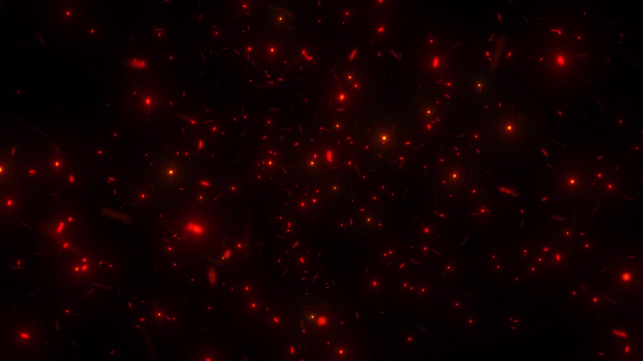 Abstract Fire Particles