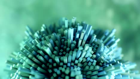 estructura molecular futurista de 4k.