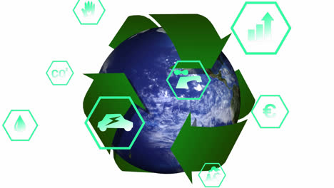 Animation-of-network-of-eco-and-environmentally-friendly-icons-over-globe