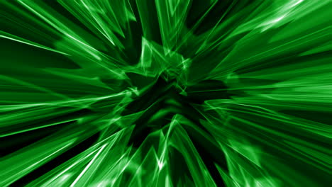 explosión verde abstracta