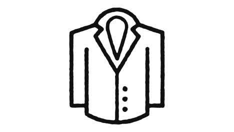 jacket icon animation footage & alpha channel