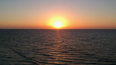 Amanecer-En-La-Isla-De-Sanibel-Sobre-El-Golfo-De-México