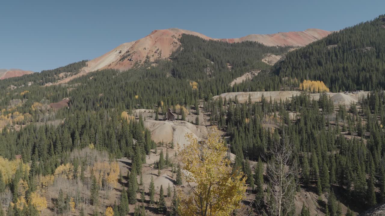 Mountain Landscape with Trees and a House