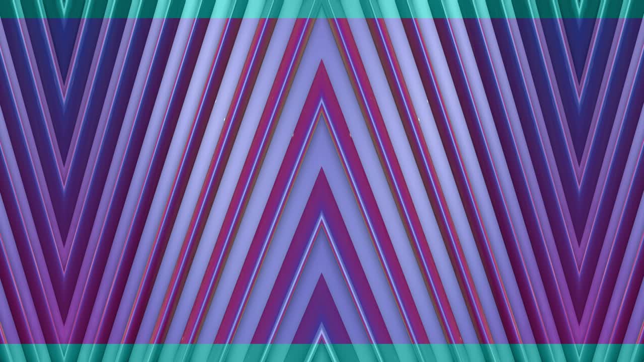 fondo brillante sin costuras 3d abstracto en 4k con cintas violetas. las rayas violetas se mueven cíclicamente en geometría simple estilo creativo de dibujos animados. animación suave en bucle. 4