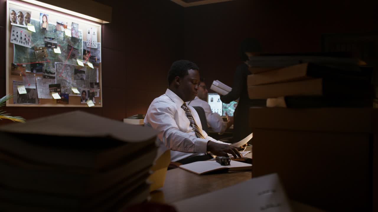 Detective Office Scene