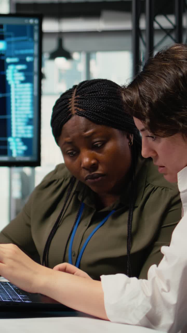 Vertical video AI company software developers discussing tech roadmap