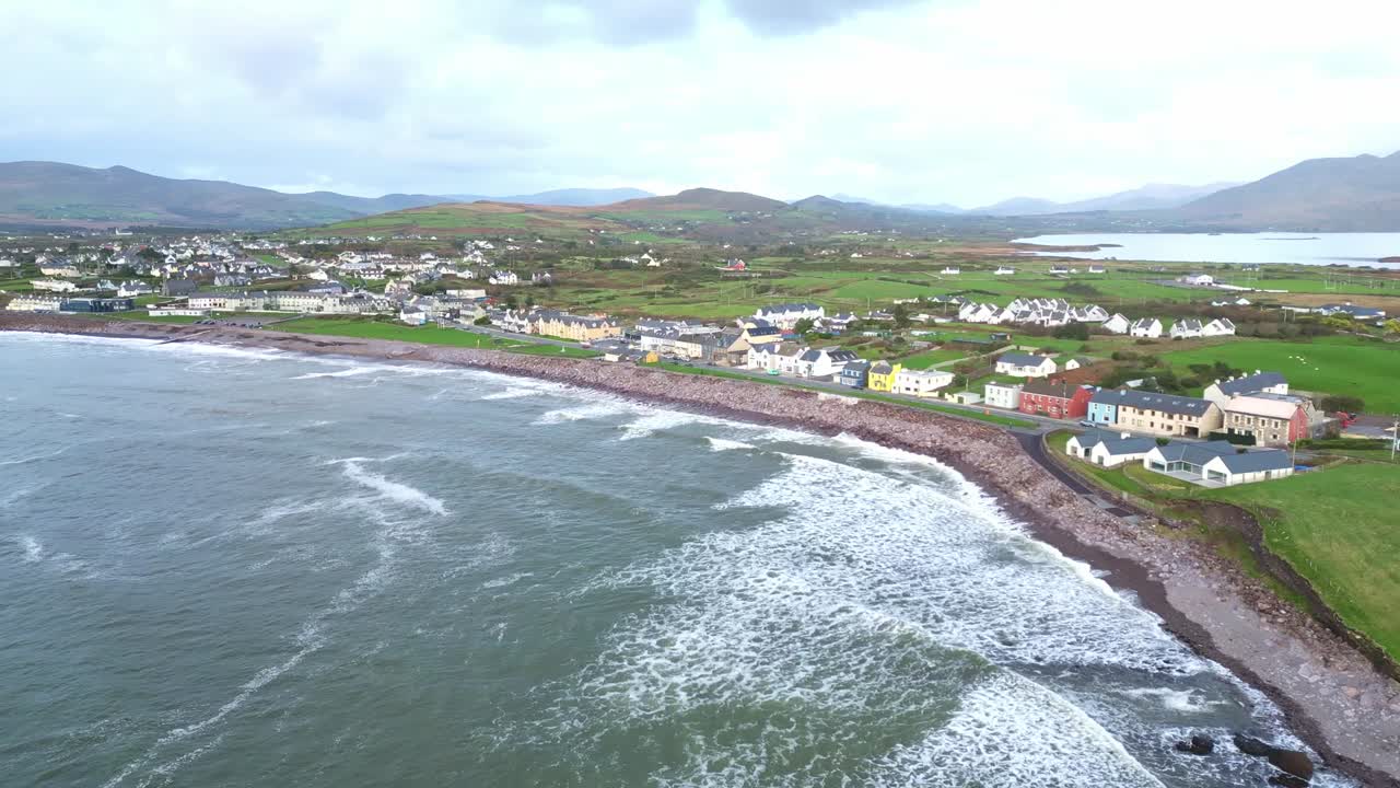 County Kerry Places, Rural Seaside Communities Ireland, Aerial View