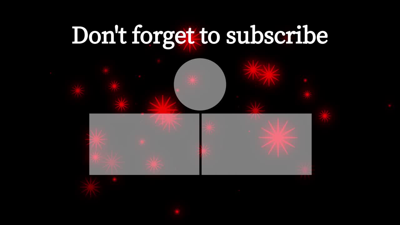 객체 조명 엔드 카드 엔딩 스크린 모션 그래픽