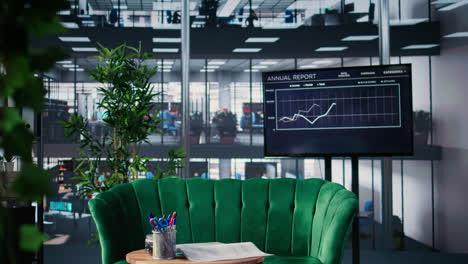 vertical video professional office room showing calm atmosphere and minimalist design