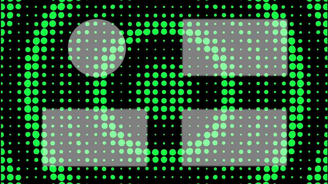 원형 물결 모션 엔드 카드 엔딩 스크린 모션 그래픽