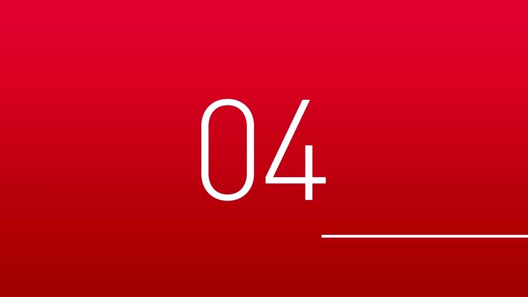 10 seconds Countdown with fancy background in gradient and bright colors. Modern countdown for video production