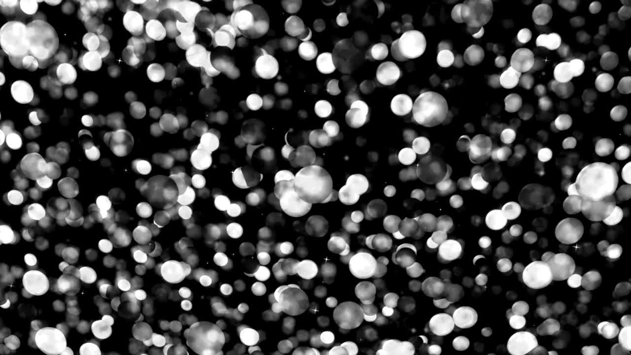 lluvia de bolas blancas