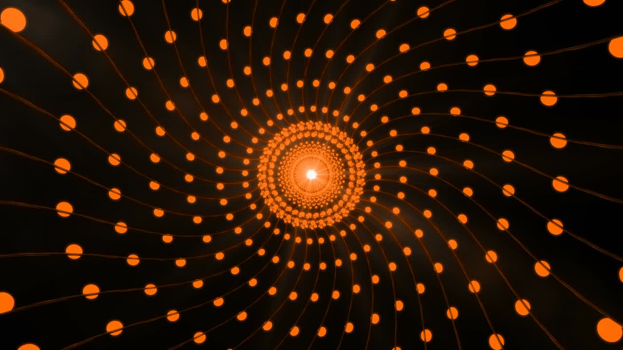 túnel de pasillo de fondo abstracto con bucle tecnológico