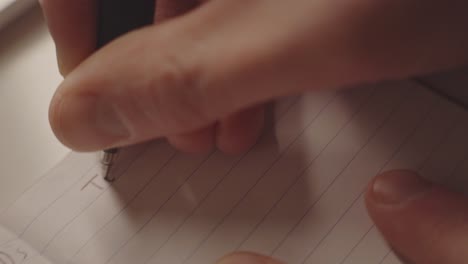 Person's-Hand-Holding-A-Pen-Writing-To-Do-List-On-A-Notebook