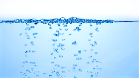 Close-up-water-in-slow-motion