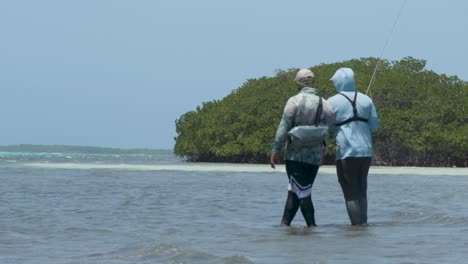 fly fishing adventure in tropical waters