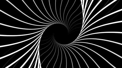 abstract swirl lines background spiral infinity tunnel seamless looping animation