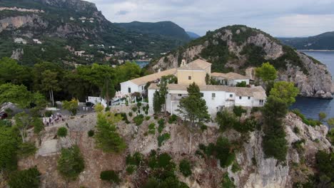 holy monastery of the most holy theotokos in corfu island