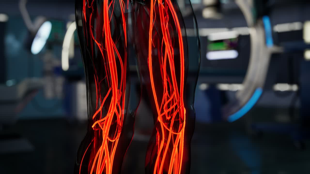 exploración de la anatomía de los vasos sanguíneos humanos