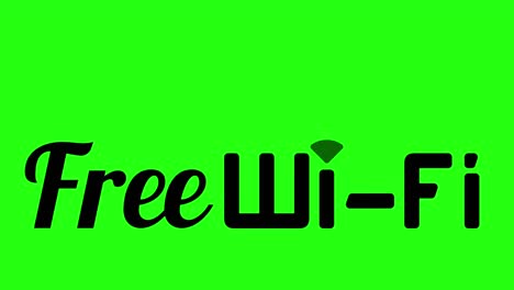 el icono de la red inalámbrica es el símbolo de wi-fi gratuito.