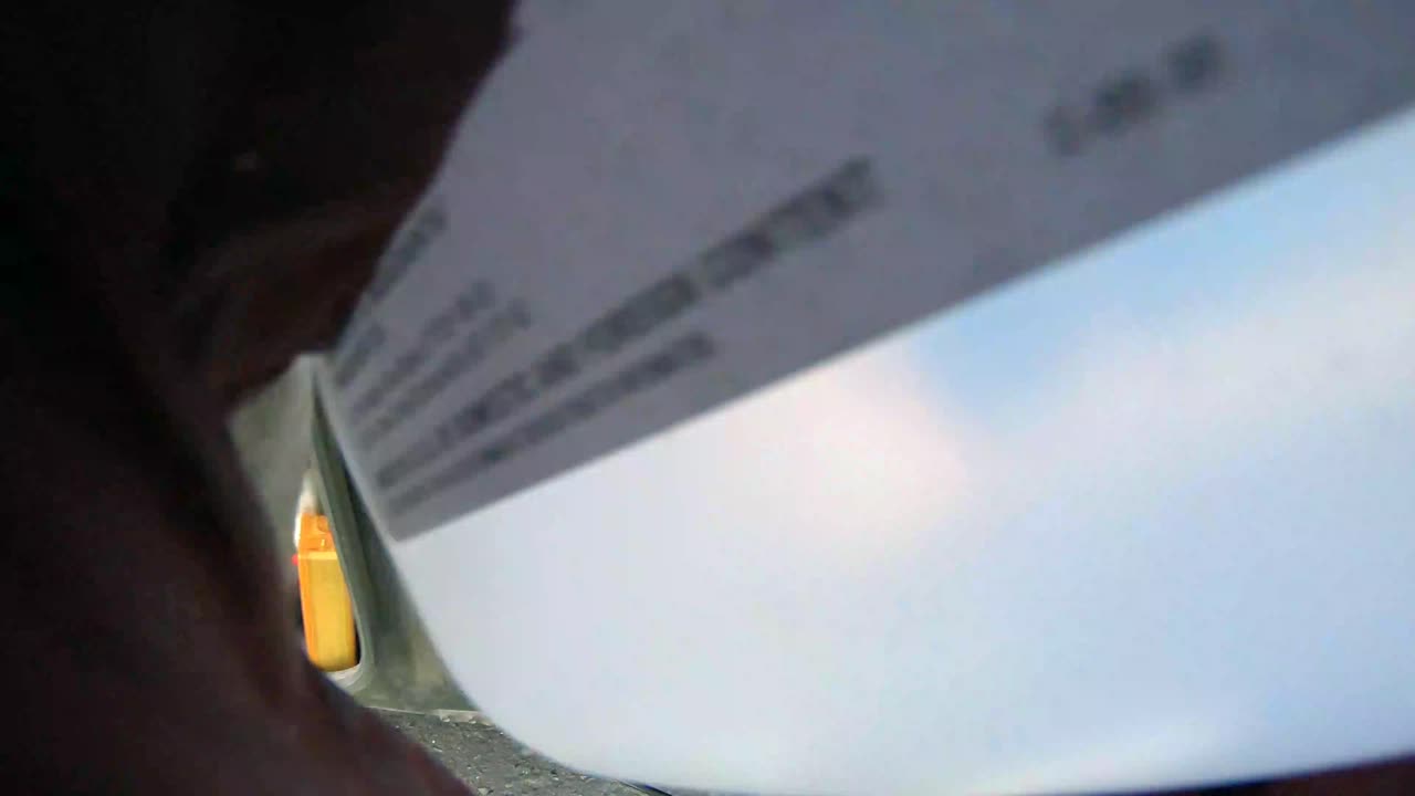 Filling DEF fluid into a RV diesel class A 2014 on the passenger side of the RV