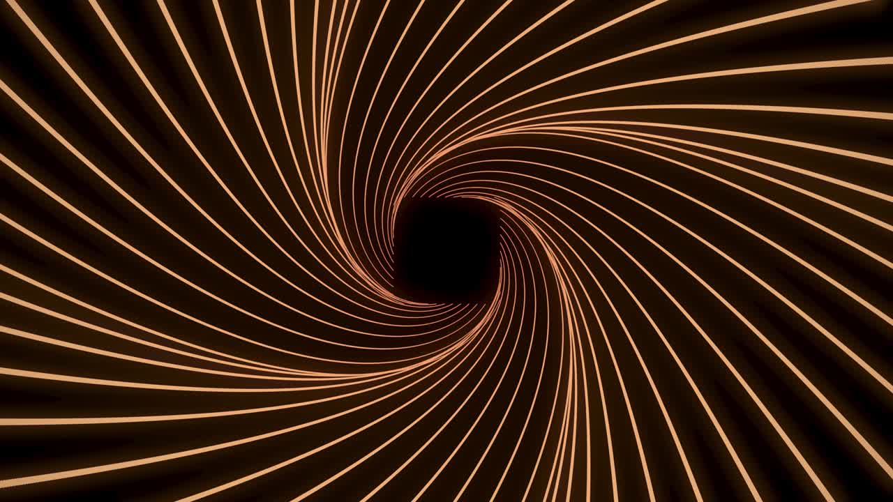 다채로운 회전선으로 추상적인 배경