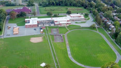 american school building