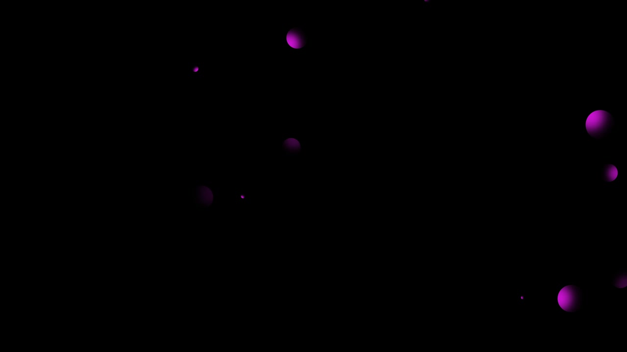 움직이는 원과 함께 검은 바탕