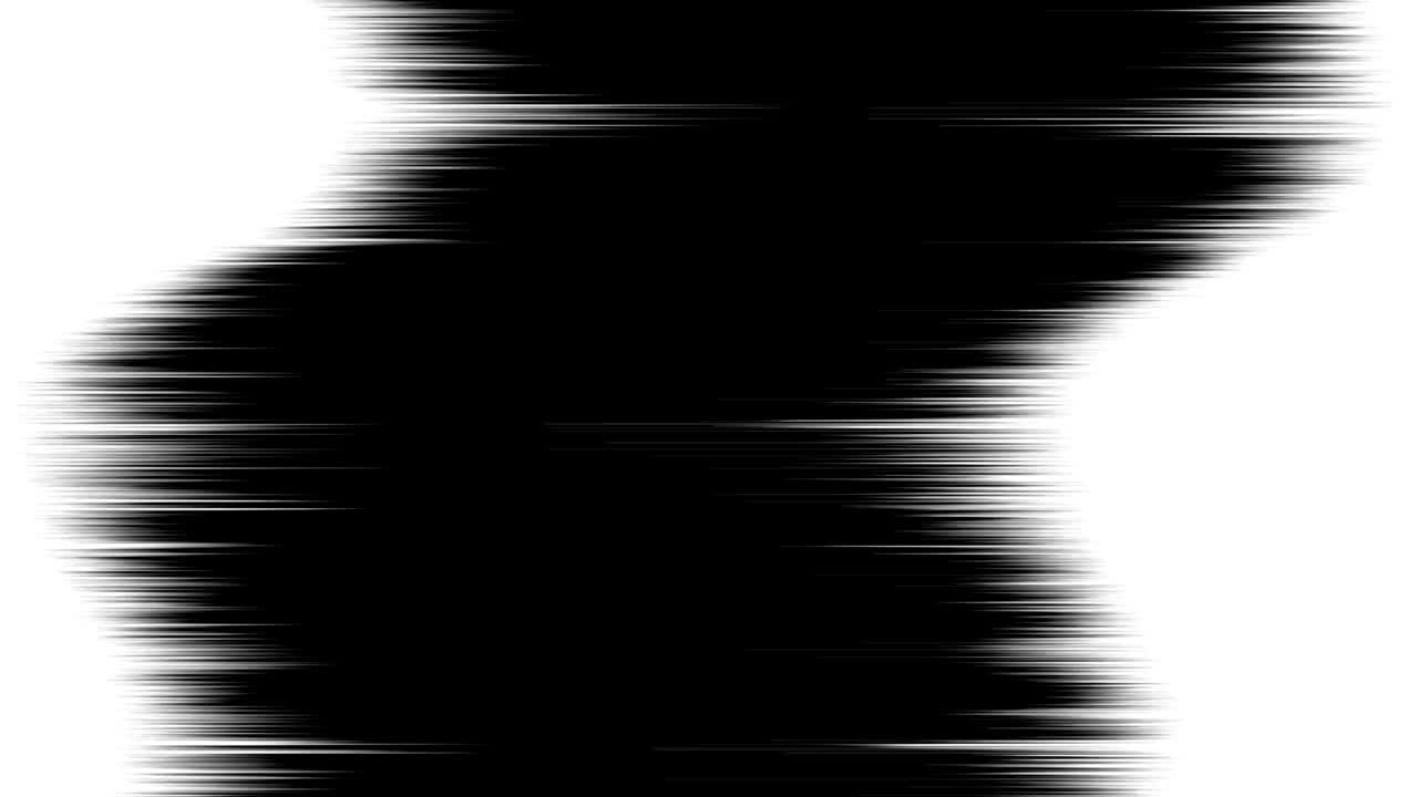 material cómico japonés. línea de velocidad, línea de efecto, línea de concentración. animación de bucle de línea concentrada de dibujos animados. marco de velocidad de manga. líneas radiales blancas y negras. alta velocidad.