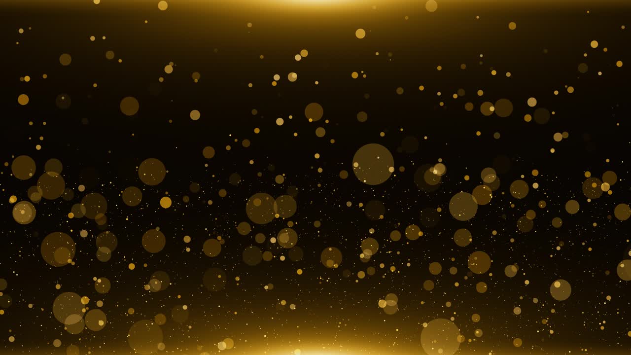 Golden night falling curtain royal glitter light awards graphics background lines wave sparkle