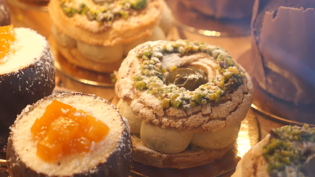 Selection of pastries