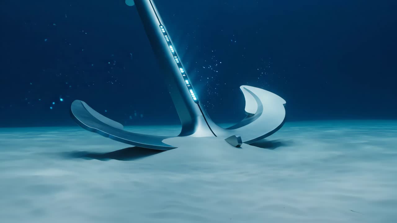 Underwater Anchor Scene