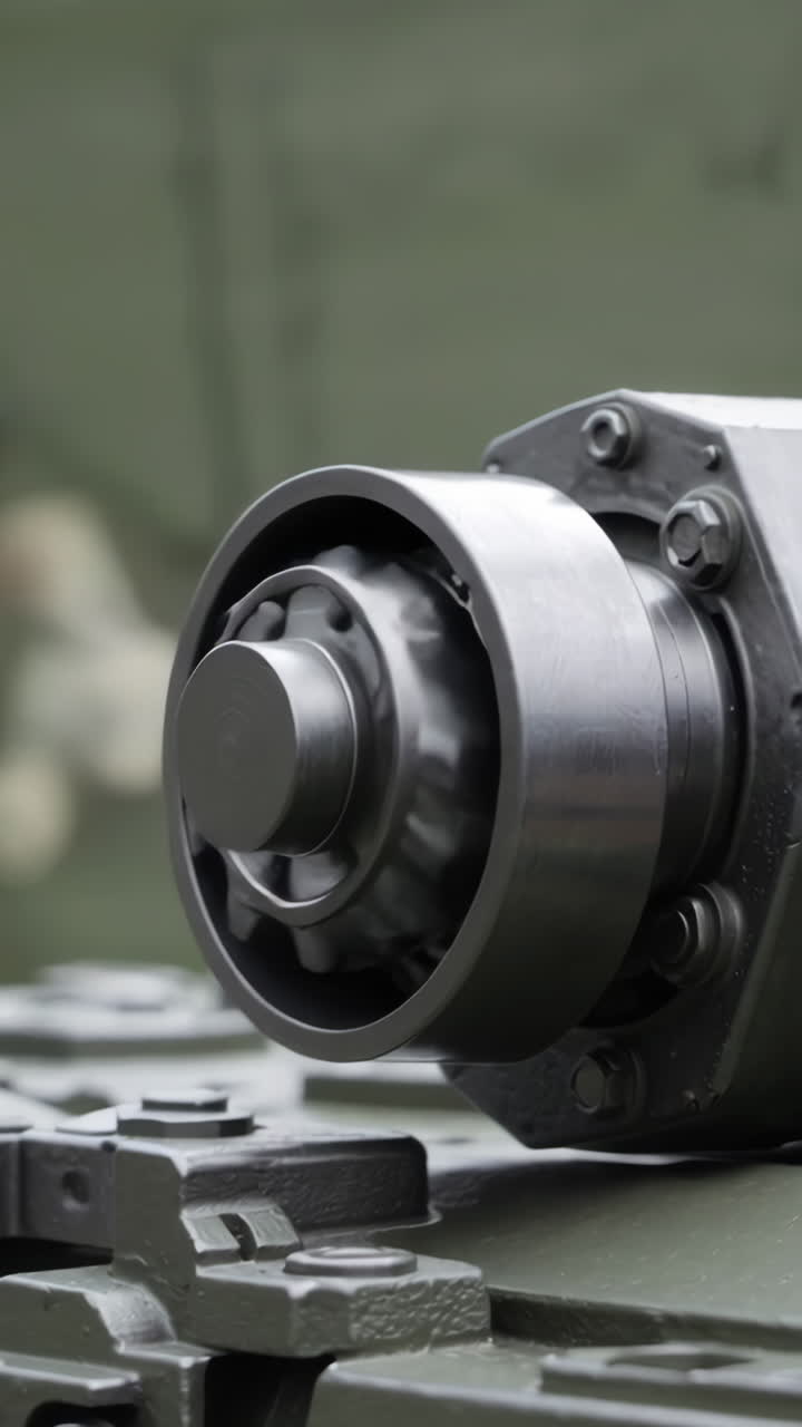 Close-up of a Tank's Drive Mechanism