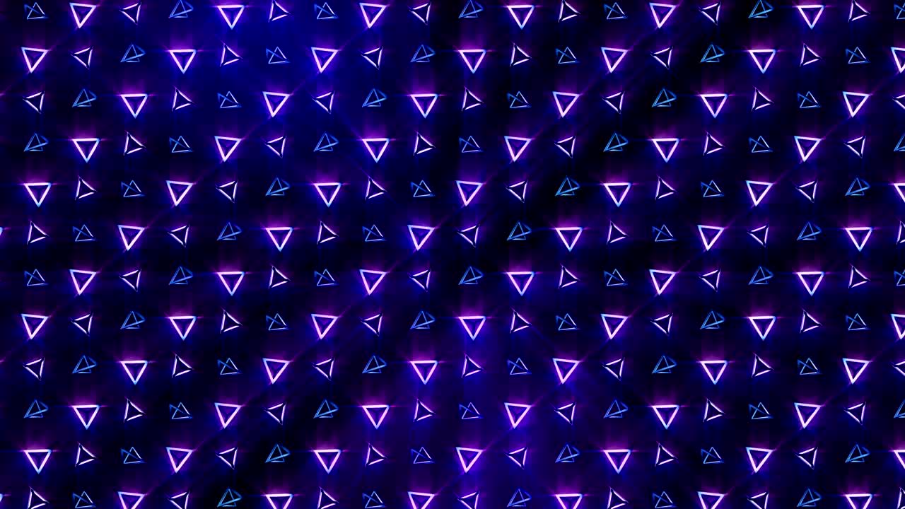 Geometric pyramid pattern. Pyramid dancing. Business symbol loop animation. Business network design.