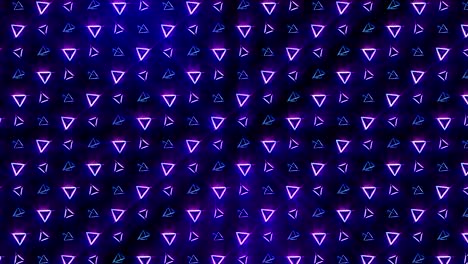 geometric pyramid pattern. pyramid dancing. business symbol loop animation. business network design.
