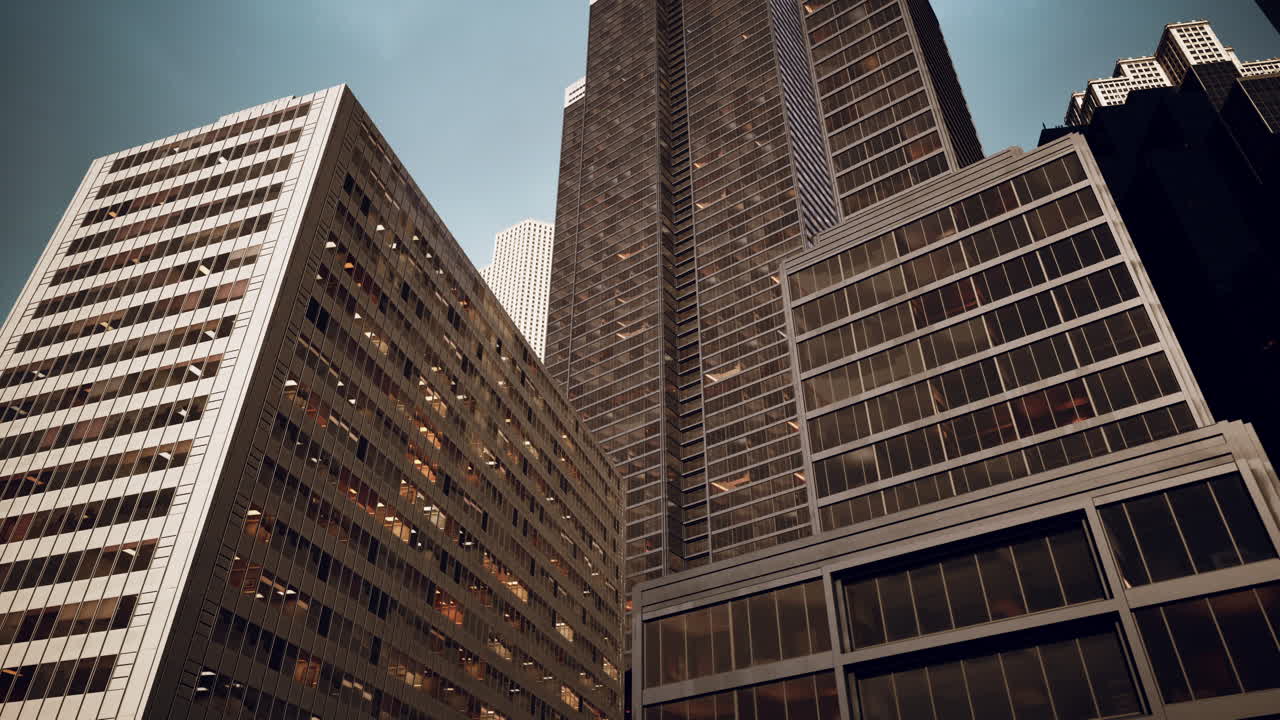 rascacielos en una ciudad