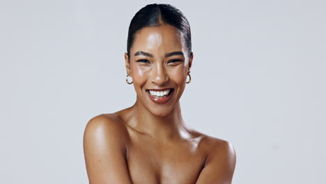 smiling woman portrait