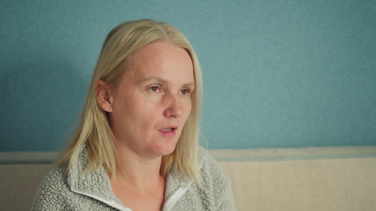 Woman Feeling Unwell