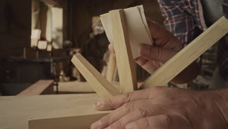 woodworking and sanding